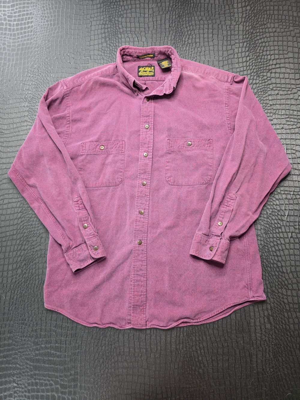 Vintage Eddie Bauer Sonoma Heathers Button-Up Shirt Size L